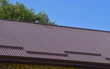 typical Abhainn Suidhe corrugated roof uses